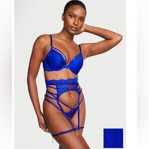 Victoria’s Secret Fishnet String Cheeky Panty and Garter